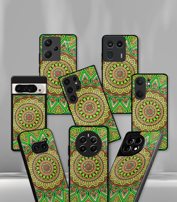 mandala art premium phone case