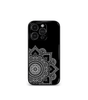Black Mandala art Premium Phone Case