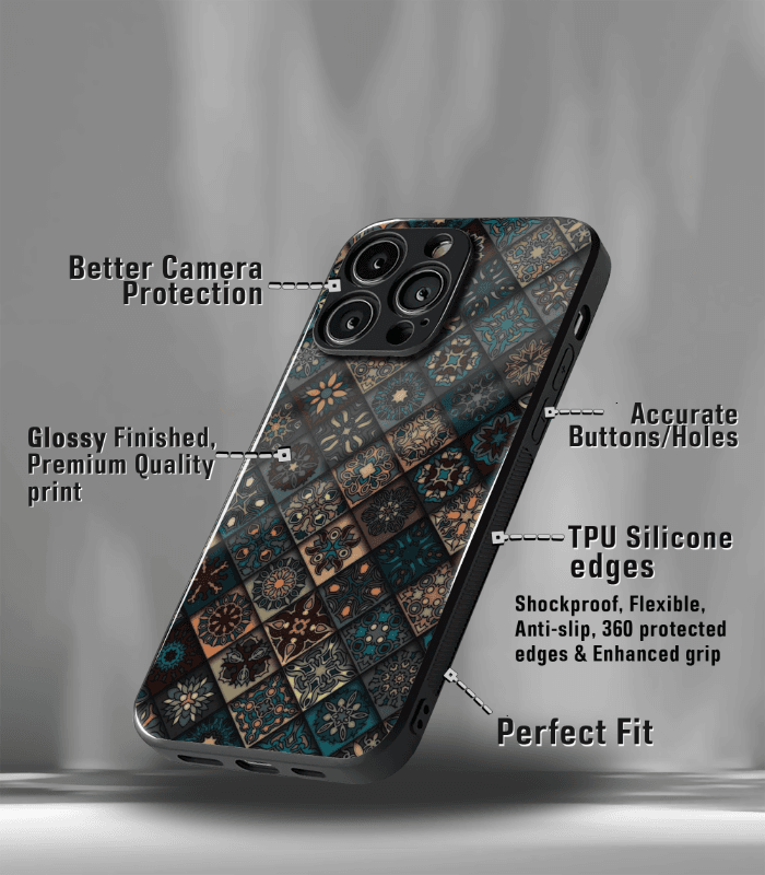 mandala art premium phone case