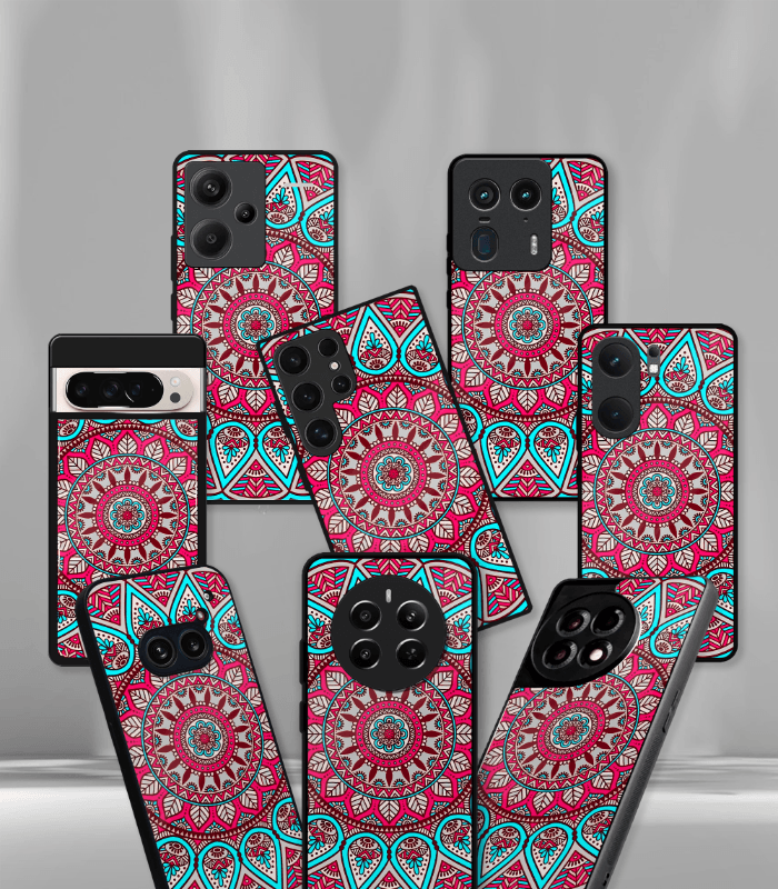 mandala art premium phone case