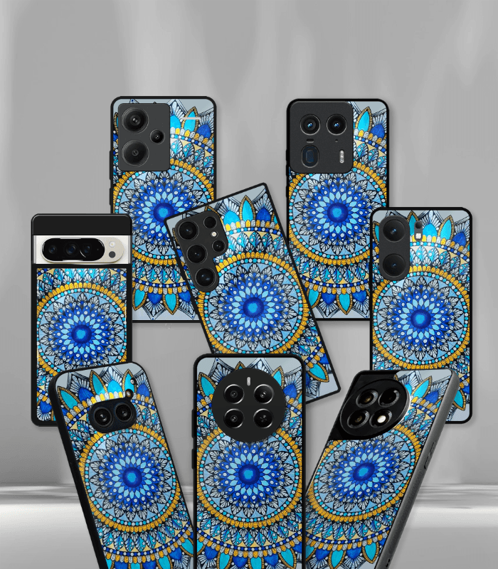 mandala art premium phone case