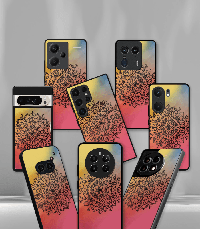 mandala art premium phone case