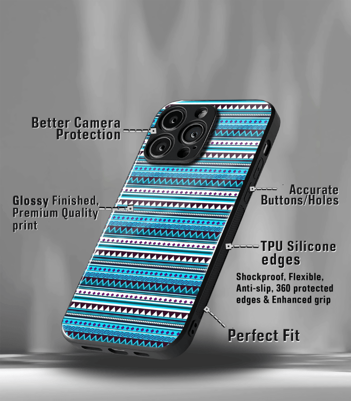 aztec mandala art premium phone case