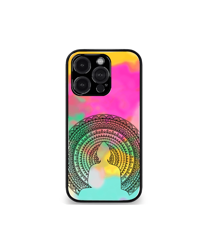 mandala art premium phone case