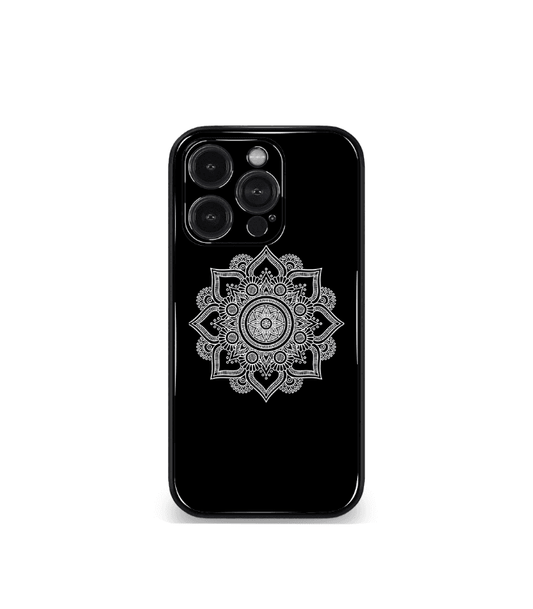 Black Mandala art Premium Phone Case