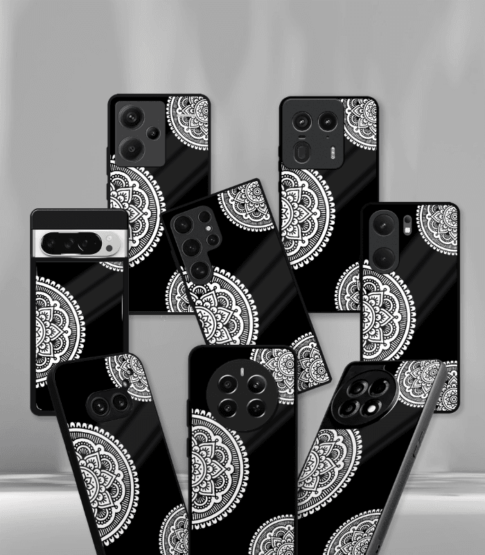 mandala art premium phone case