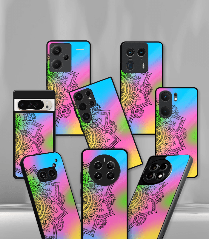 mandala art premium phone case