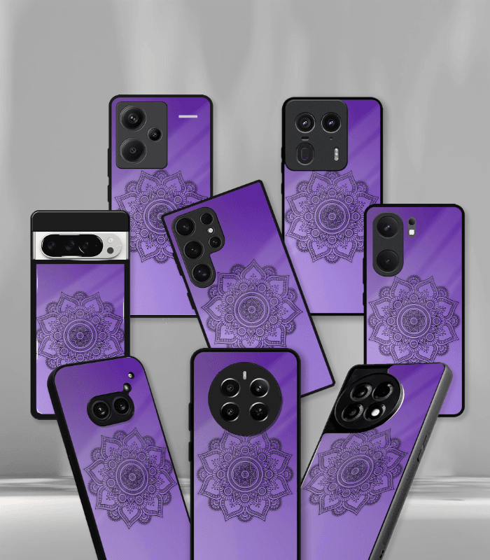 mandala art premium phone case