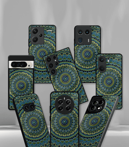 Dark Mandala art Premium Phone Case