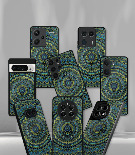 Dark Mandala art Premium Phone Case