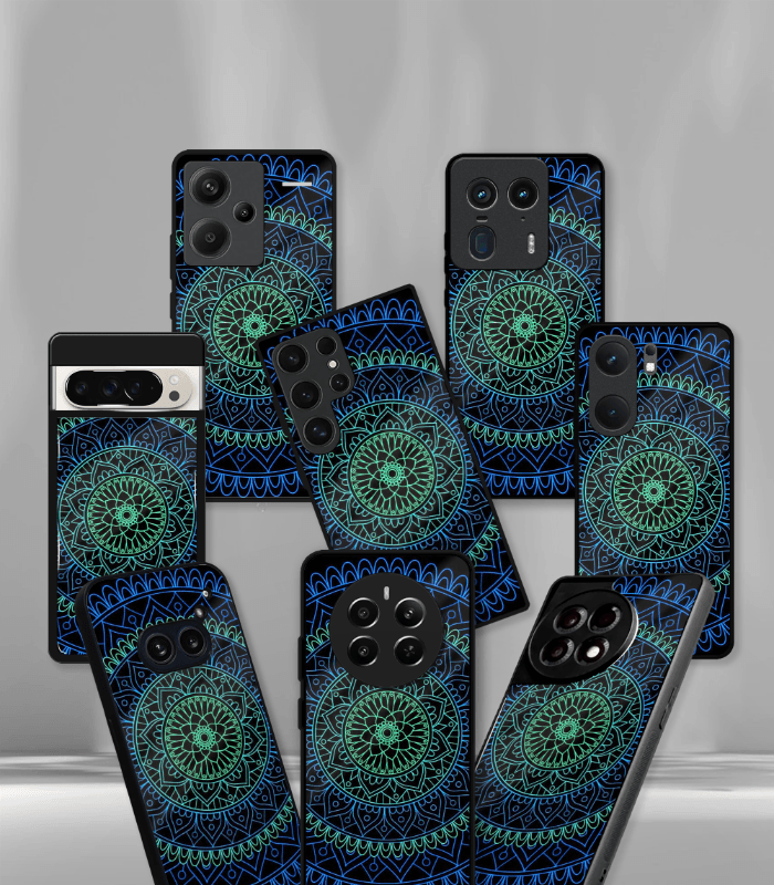 mandala art premium phone case