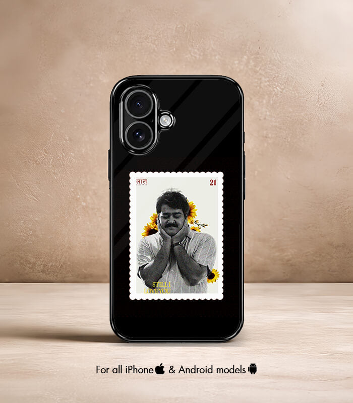 aesthetic lalettan premium glossy phone case
