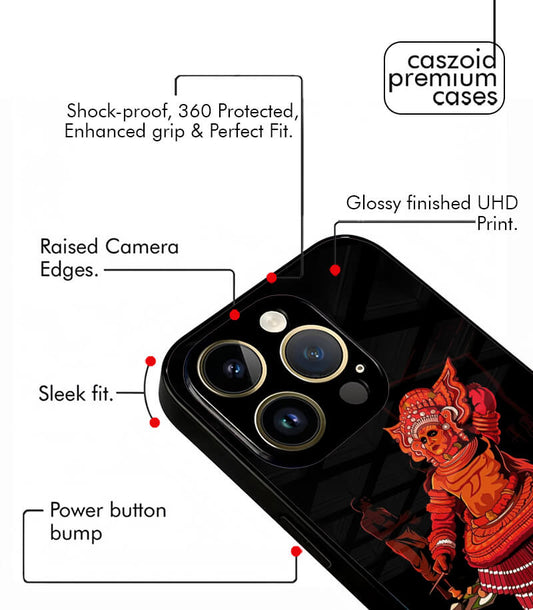 Theyyam Tradition Art Premium Glossy Phone Case