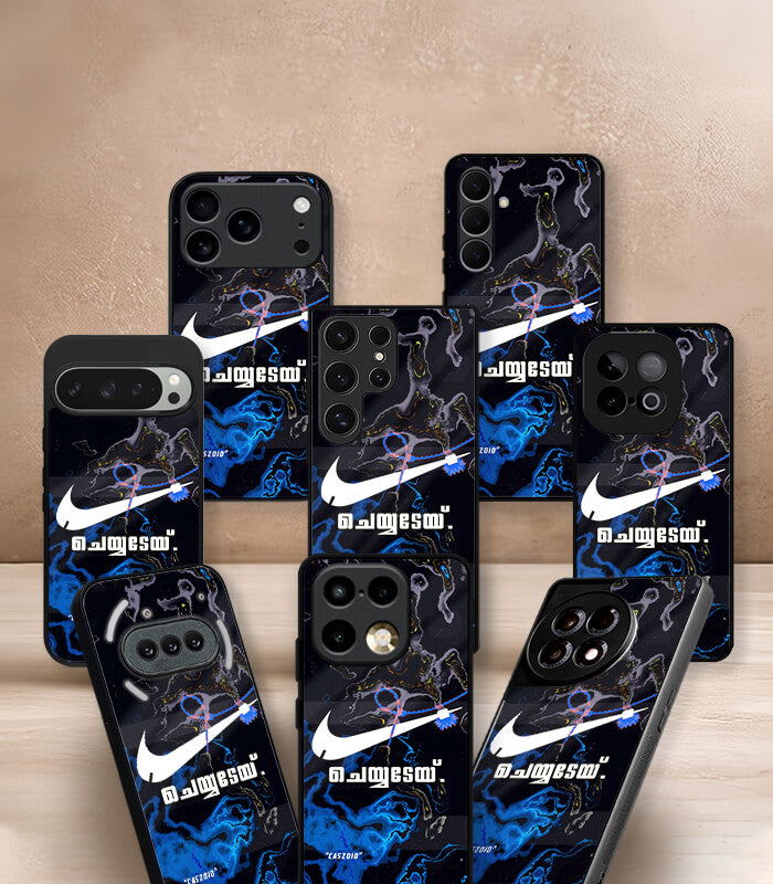 cheyyadey x mallu desi brand premium glossy phone case