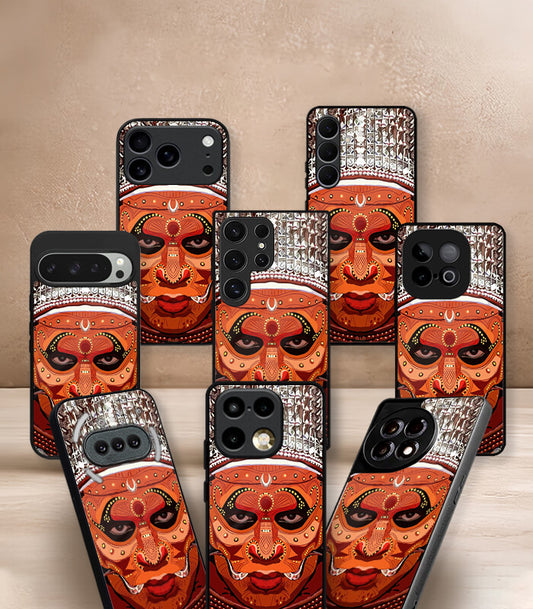 Theyyam Face Art Premium Glossy Phone Case