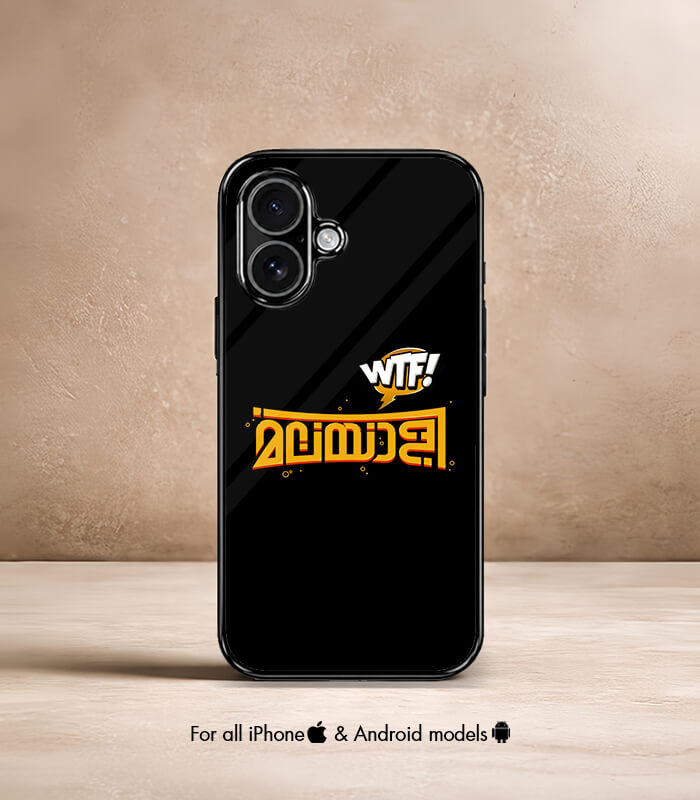 aesthetic mallu premium glossy phone case