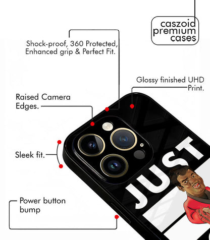 Just Do It SalimKumar Malluverse Edition Premium Glossy Phone Case