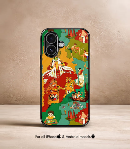 Aesthetic Mallu Malluverse Edition Premium Glossy Phone Case