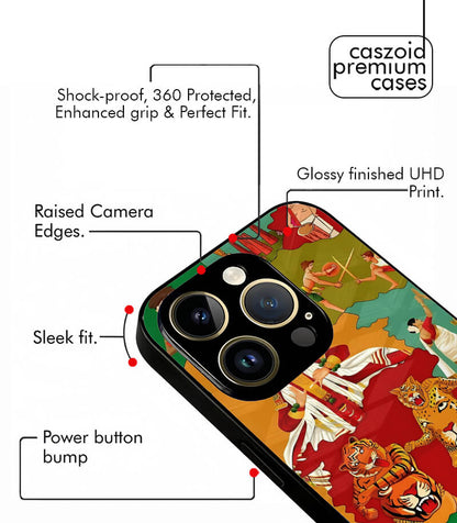 Aesthetic Mallu Malluverse Edition Premium Glossy Phone Case