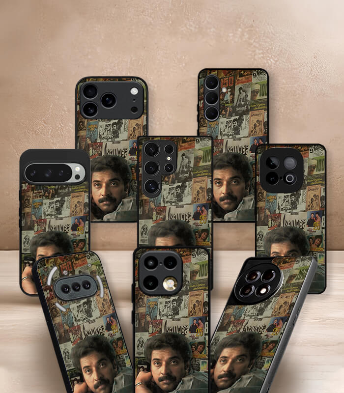 vintage mammukka malluverse edition premium glossy phone case