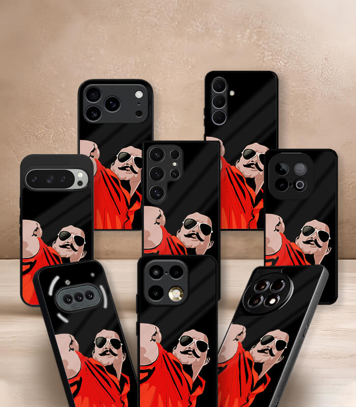 sfadikam lalettan artistic premium glossy phone case