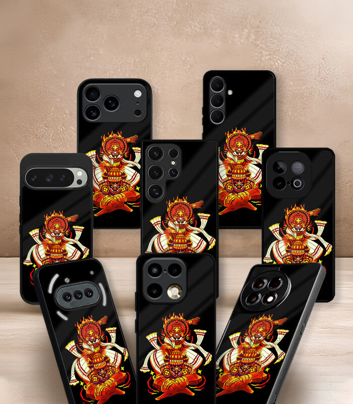 theyyam tradition art premium glossy phone case