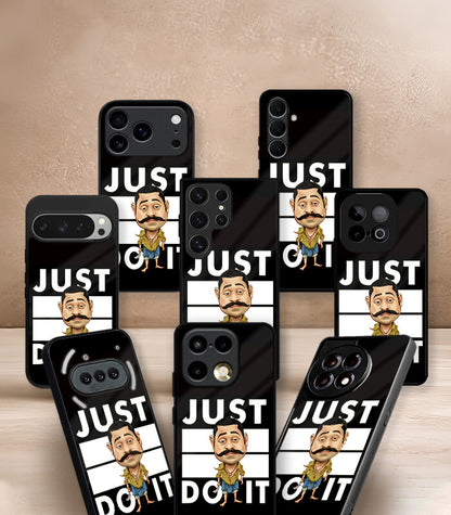 Just Do It Dhashamoolam Malluverse Edition Premium Glossy Phone Case