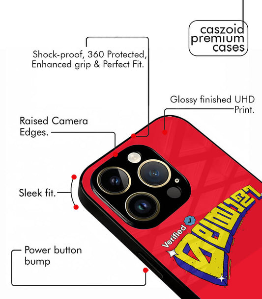 Verified Malayali Malluverse Premium Glossy Phone Case