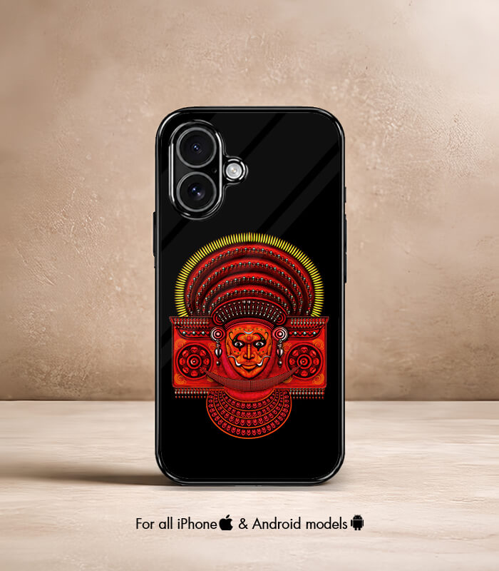 theyyam dark edition premium glossy phone case