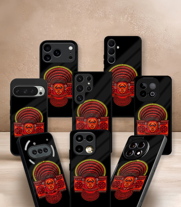 theyyam dark edition premium glossy phone case
