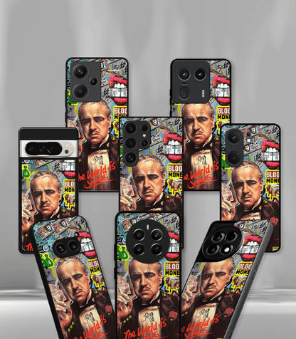 God Father  Premium glossy Phone Case compatible for all phone models!