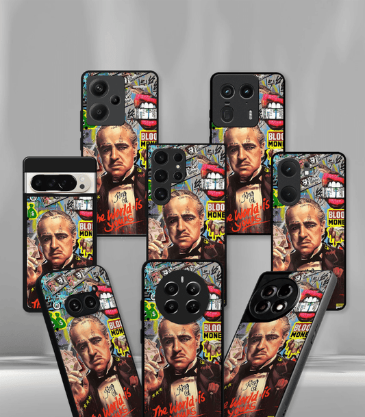 God Father  Premium glossy Phone Case compatible for all phone models!