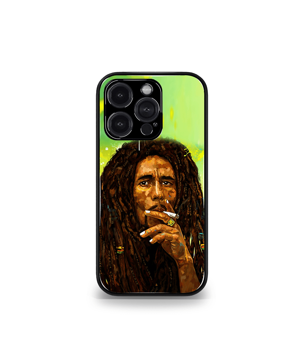 bob marley premium glossy phone case compatible for all phone models!