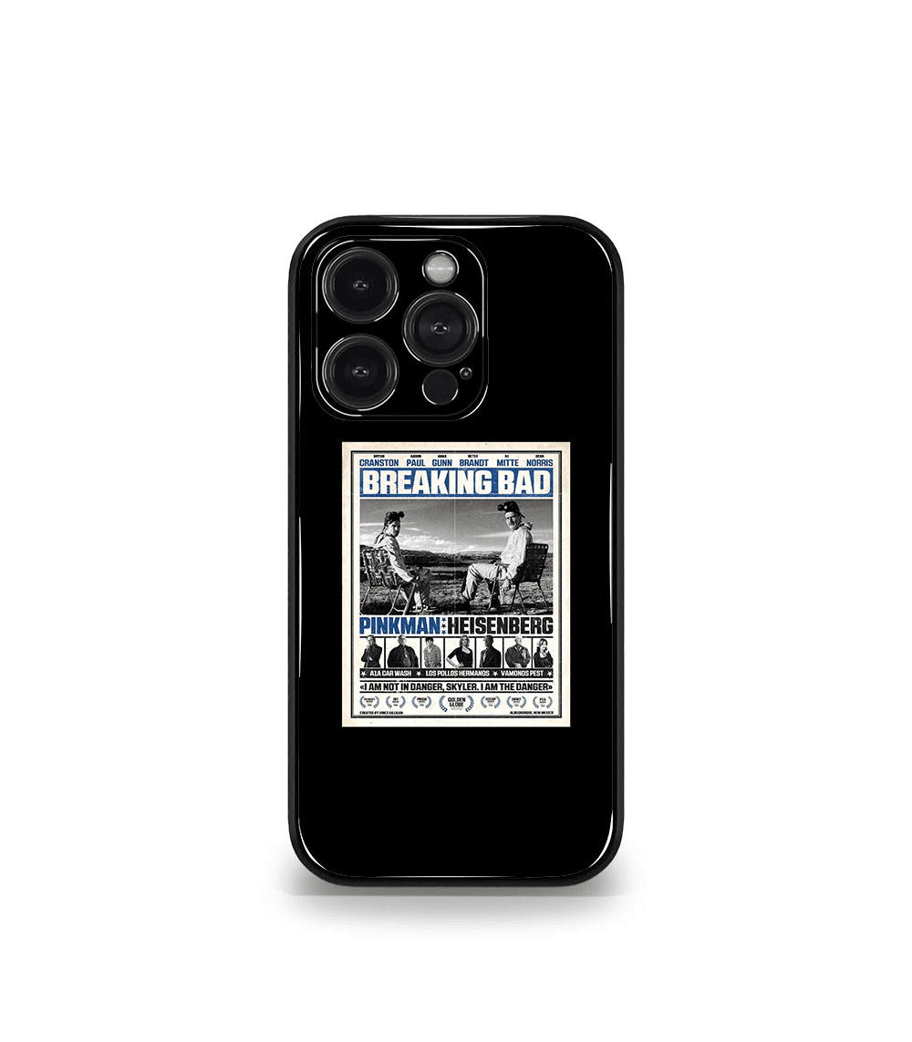 breaking bad premium glossy phone case compatible for all phone models!