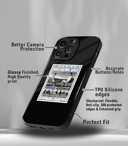 Breaking Bad Premium glossy Phone Case compatible for all phone models!