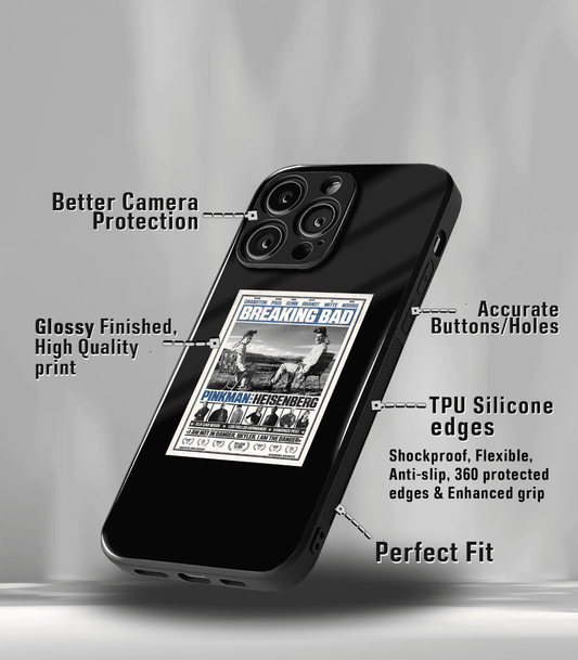 Breaking Bad Premium glossy Phone Case compatible for all phone models!