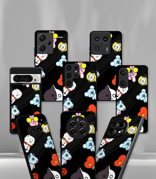 BT21  Premium glossy Phone Case compatible for all phone models!