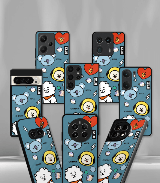 BT21 Premium glossy Phone Case compatible for all phone models!