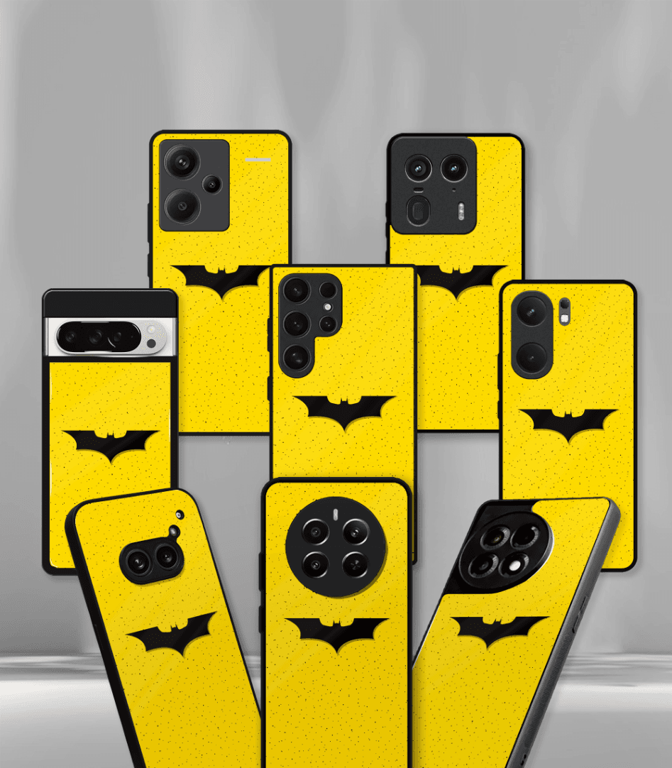 superhero edition premium glossy phone case compatible for all phone models!