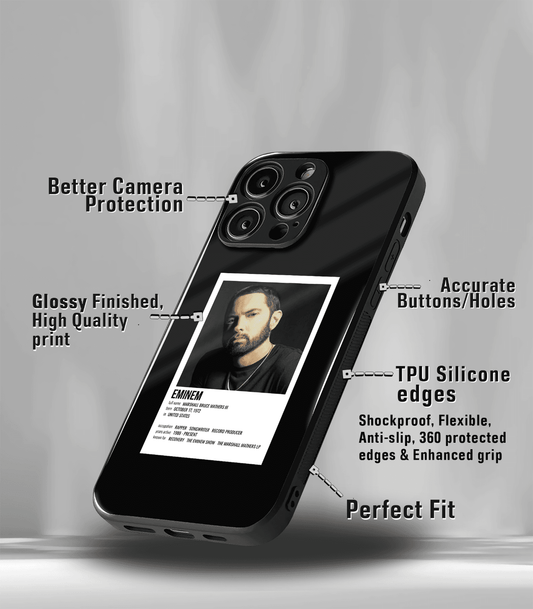 Eminem Premium glossy Phone Case compatible for all phone models!