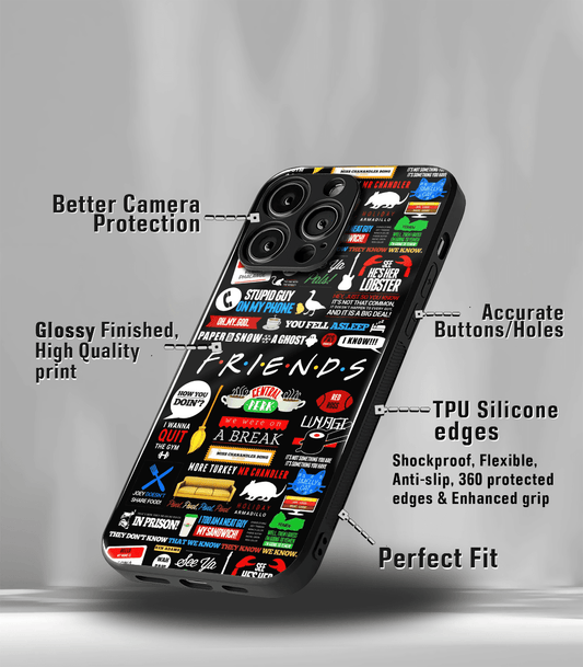 FRIENDS  Premium glossy Phone Case compatible for all phone models!