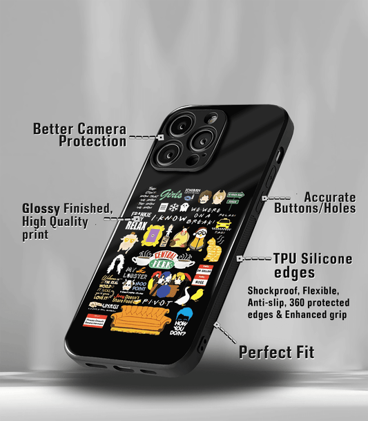 FRIENDS  Premium glossy Phone Case compatible for all phone models!