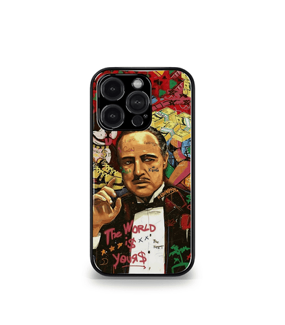 GOD FATHER Premium glossy Phone Case compatible for all phone models!