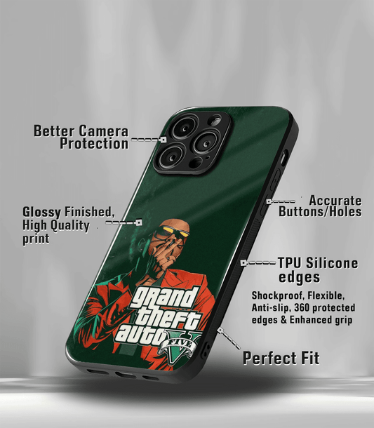 GTA 5 Premium glossy Phone Case compatible for all phone models!