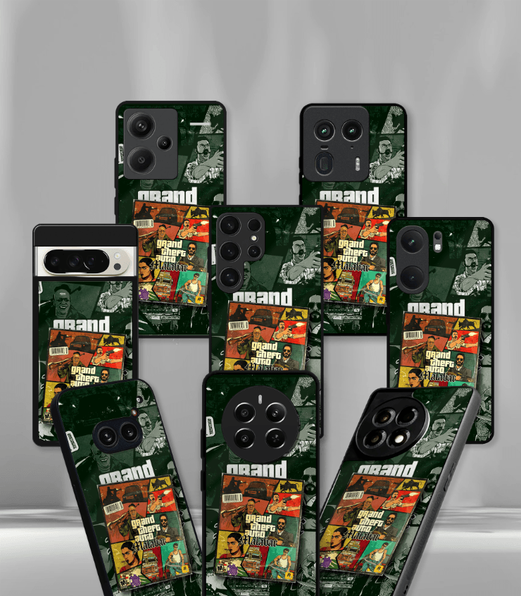 gta x mollywood edition premium glossy phone case compatible for all phone models!