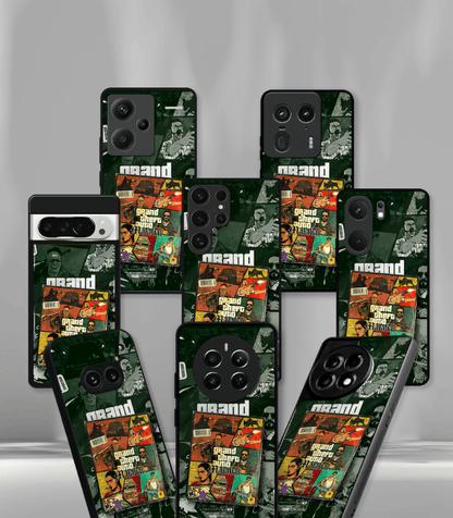 GTA x Mollywood edition Premium glossy Phone Case compatible for all phone models!