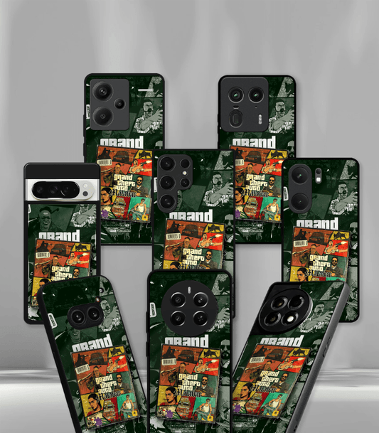 GTA x Mollywood edition Premium glossy Phone Case compatible for all phone models!