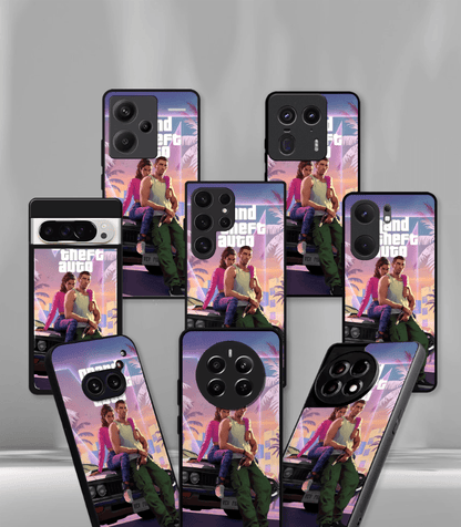GTA Premium glossy Phone Case compatible for all phone models!