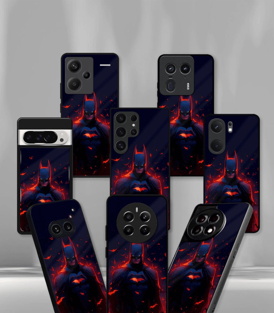 superhero edition premium glossy phone case compatible for all phone models!