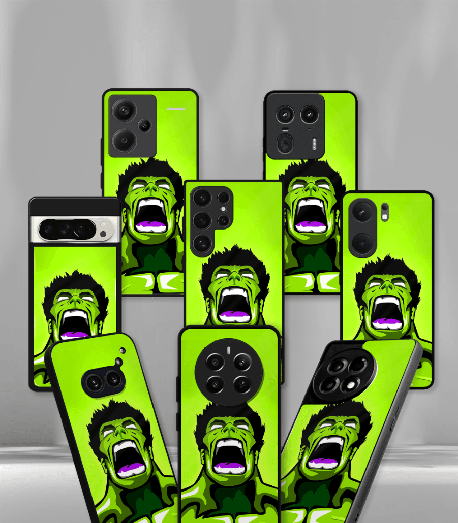 superhero edition premium glossy phone case compatible for all phone models!